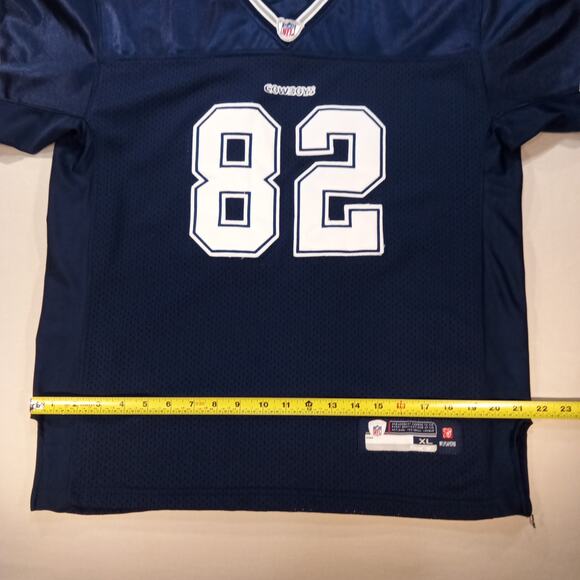 Dallas Cowboys Jason Witten #82 Kids XL Reebok NFL Jersey Blue - Picture 2 of 8